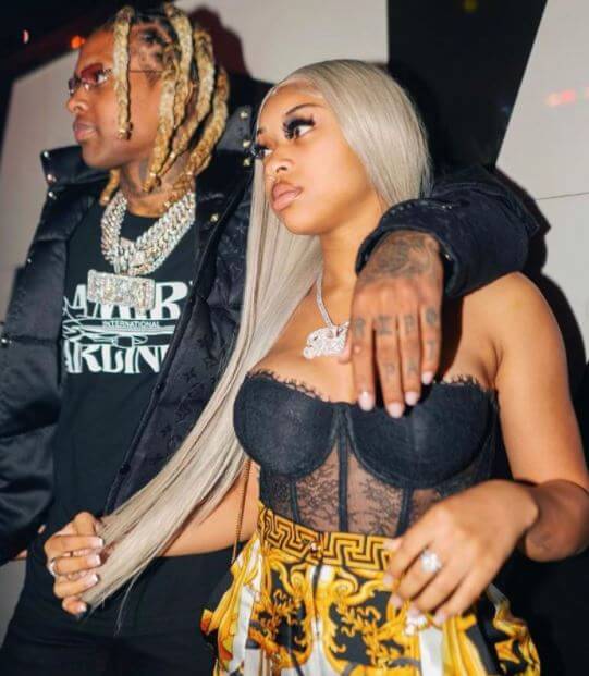 Willow Banks parents Lil Durk and India Royale.